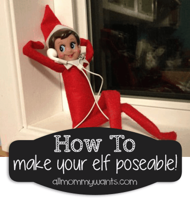 How to Make Your Elf on the Shelf Poseable! A Tutorial - Life She Has