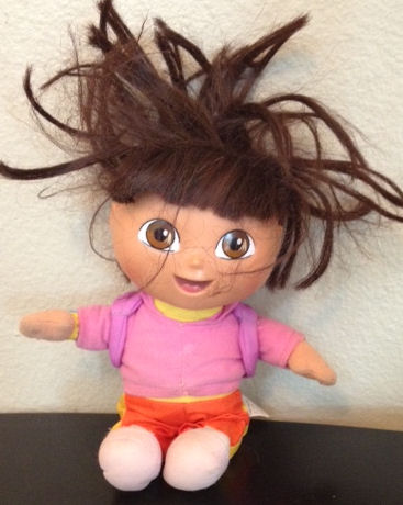 barbie with crazy hair