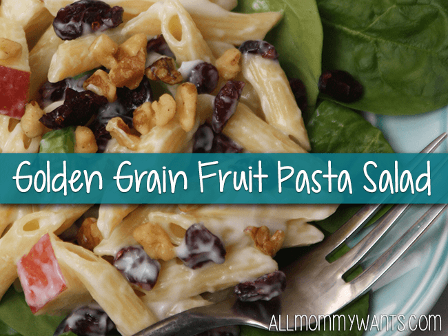 Recipe Corner: Fruit Pasta Salad (inspired By Waldorf Salad)