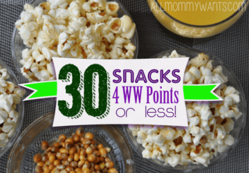 30 Grab & Go Snacks – All 4 Weight Watchers Points Or Less!