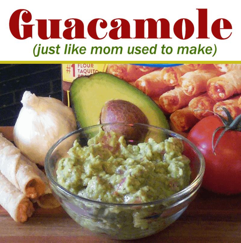 Recipe: Homemade Guacamole Dip