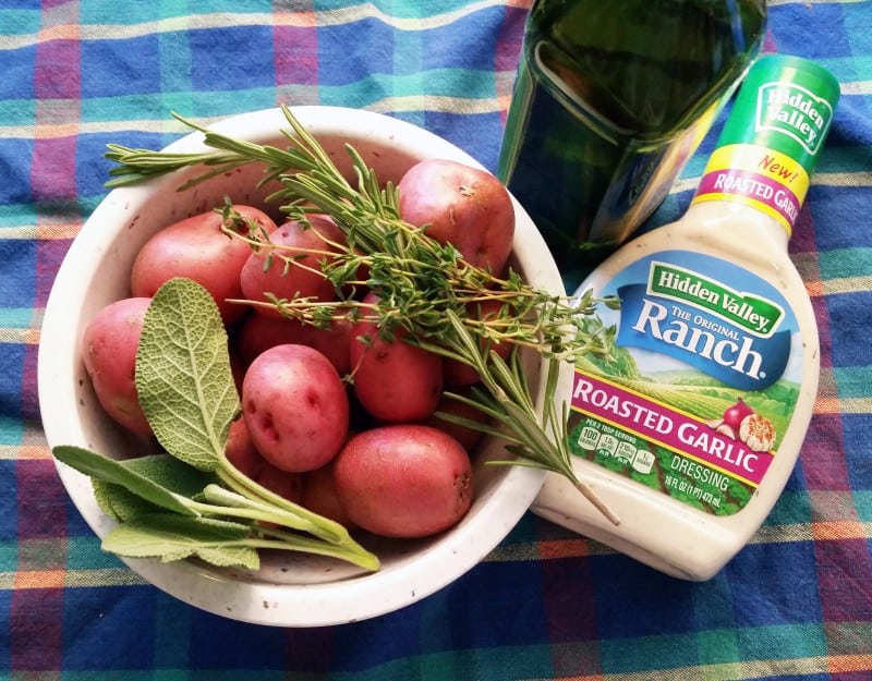 Recipe: Ranch Roasted Garlic Red Potatoes