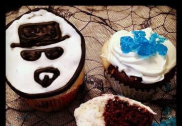 Recipe Corner – Breaking Bad Heisenberg Cupcakes