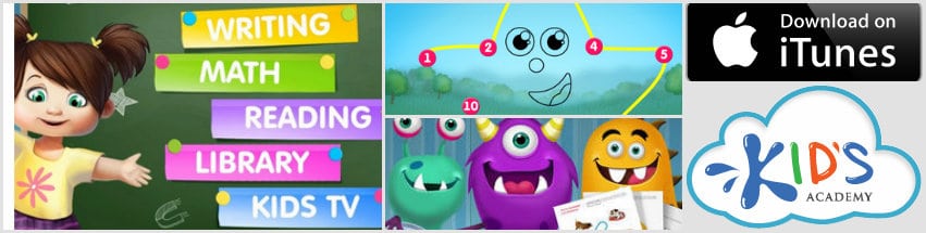 Free Learning Apps For Kids And Printable Worksheets – Kids Academy On Google Play & Itunes #mombuzz #freekidsapp