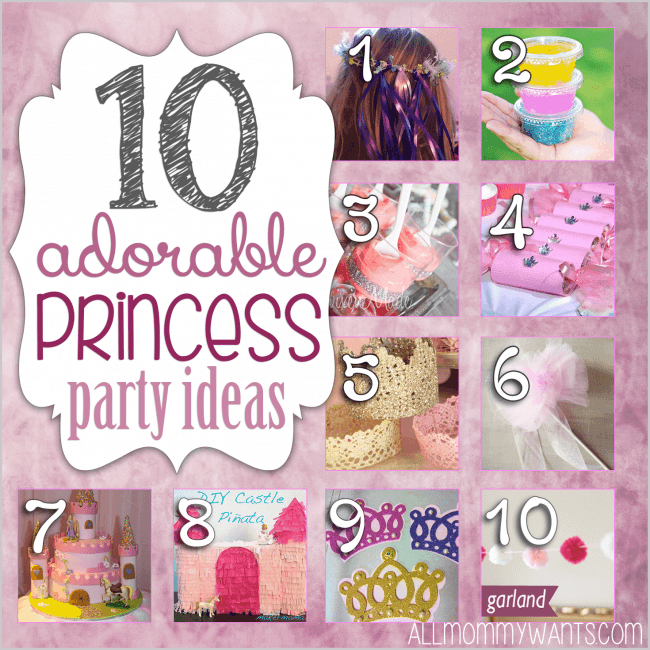 10 Adorable Diy Princess Party Crafts