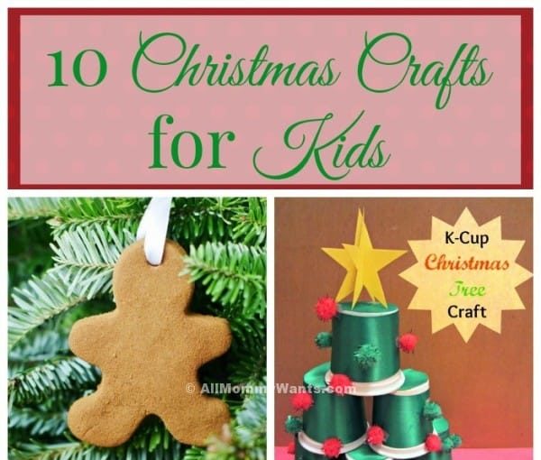 10 Adorable Holiday & Christmas Crafts For Kids!