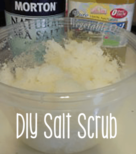 Diy: Salt Scrub