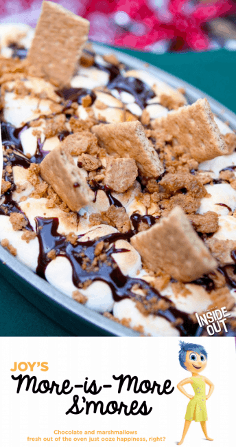 Inside Out-inspired Recipe: Joy’s More Is More S’mores #insideoutevent
