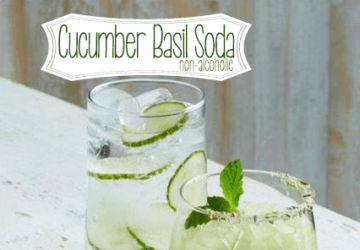 Make These Drink Recipes – Cucumber Basil Soda & California Roots From California Pizza Kitchen