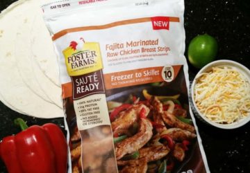 New Foster Farms Sauté Ready Chicken – From Freezer To Table In 10 Minutes!