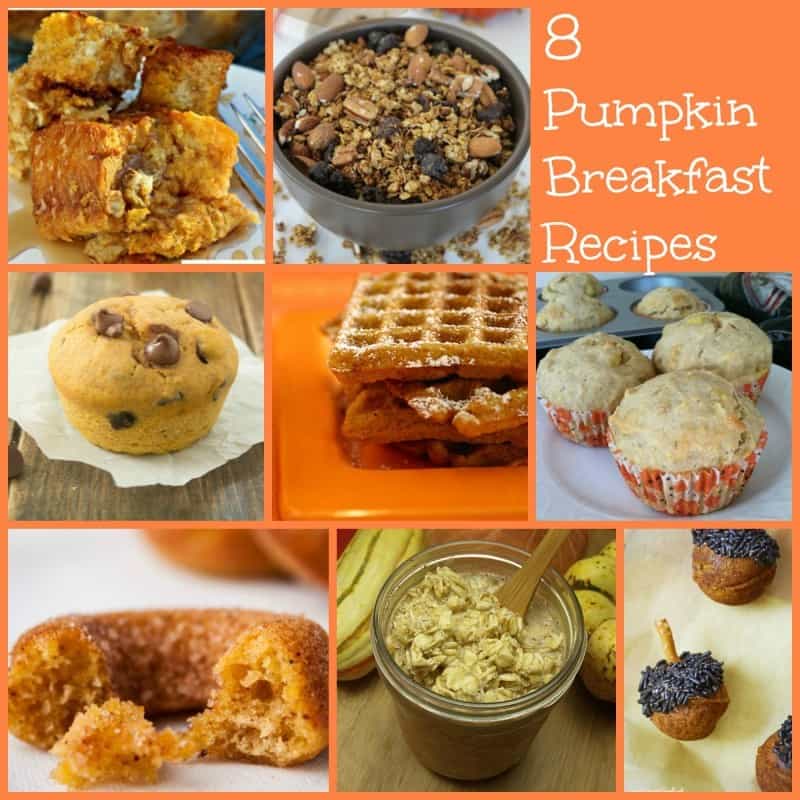 Recipe Roundup: 8 Pumpkin Breakfast Recipes!