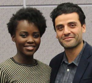 Seeing Star Wars: The Force Awakens Was A “trippy Moment” For Oscar Isaac And Lupita Nyong’o (interview)