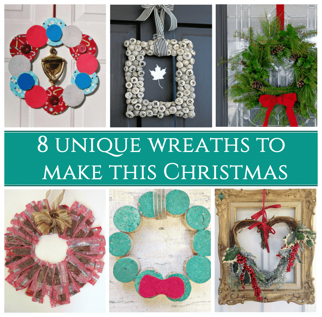 8 Unique Wreaths To Make This Christmas