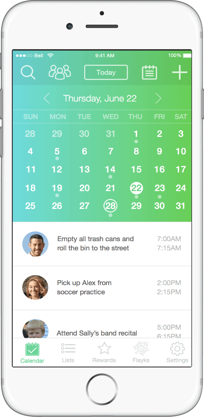 Organize Your Family In A Simple App – Try Flayk