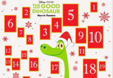 Printable: The Good Dinosaur Advent Calendar