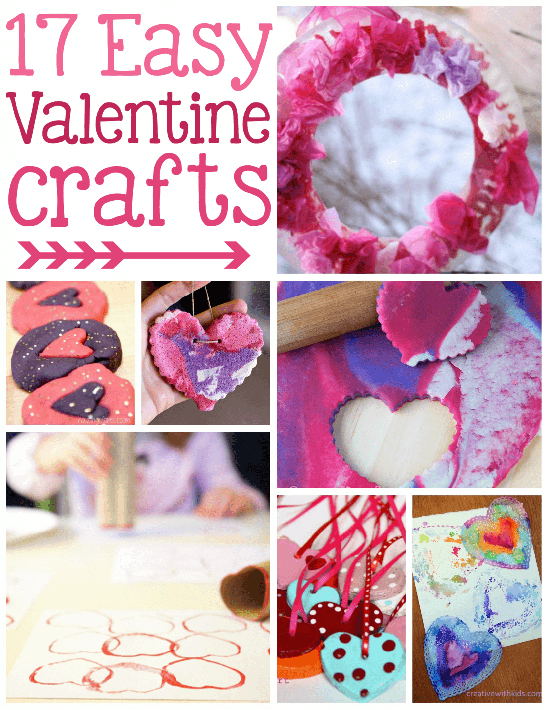17 Fun & Easy Valentine Crafts