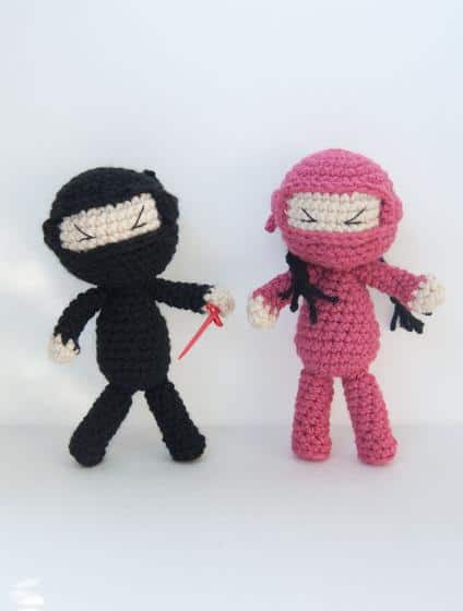 Diy: Crochet These Adorable Little Ninjas (free Pattern)