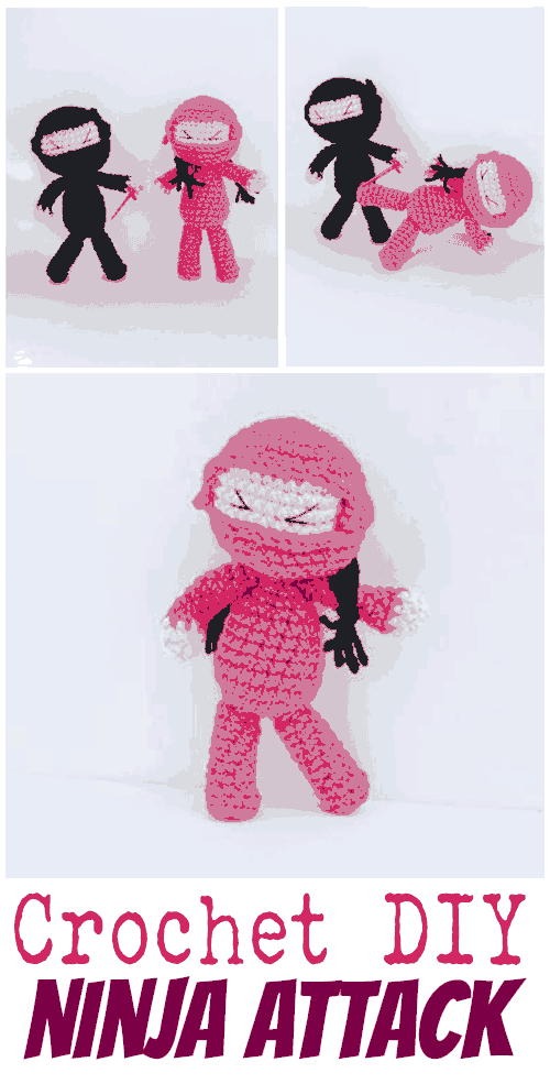 Diy: Crochet These Adorable Little Ninjas (free Pattern)