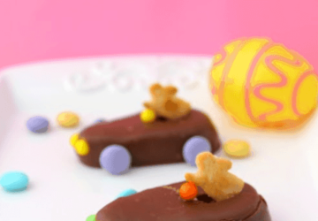 Easy To Make Chocolate Easter Bunny Racers