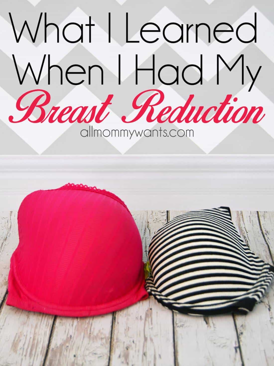 What I Learned About My Breast Reduction & Recovery