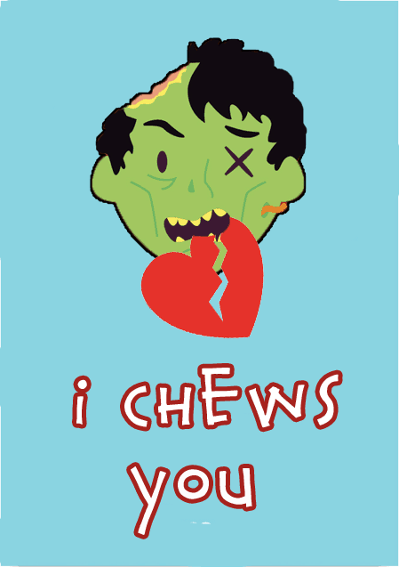 Printable Zombie Valentine Cards You’ll Die For!