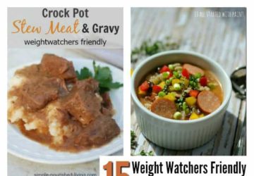 15 Easy Crock Pot/slow Cooker Meals That Are Weight Watchers Friendly