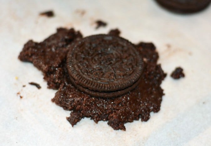 Inside Out Stuffed Oreo Cookies