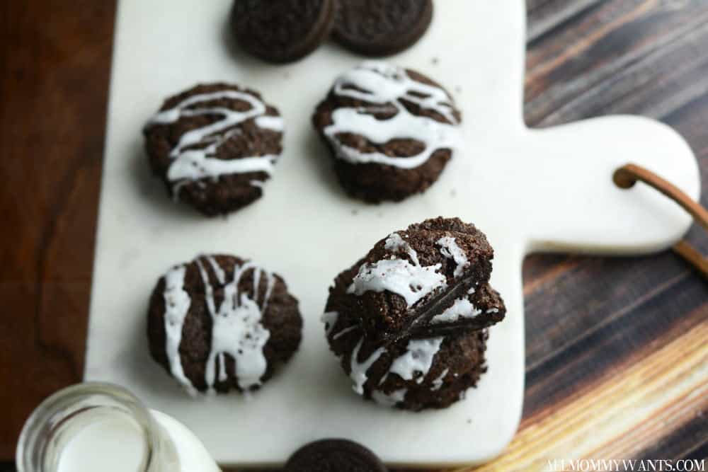 Inside Out Stuffed Oreo Cookies