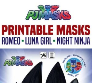 Printables – Pj Masks Night Ninja, Romeo, Luna