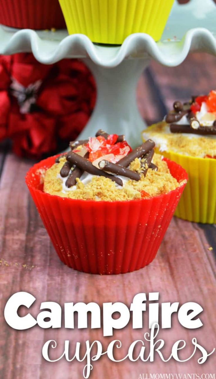 Campfire Cupcakes Are The Perfect Treat For A Theme Party