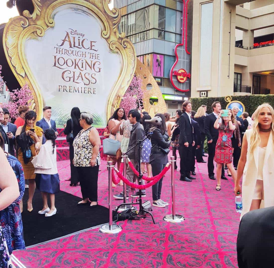 The Red Carpet Premiere Of Alice Through The Looking Glass – My Experience In Photos!