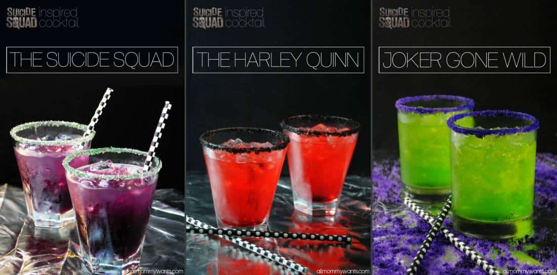 Suicide Squad Inspired Cocktail – The Joker Gone Wild