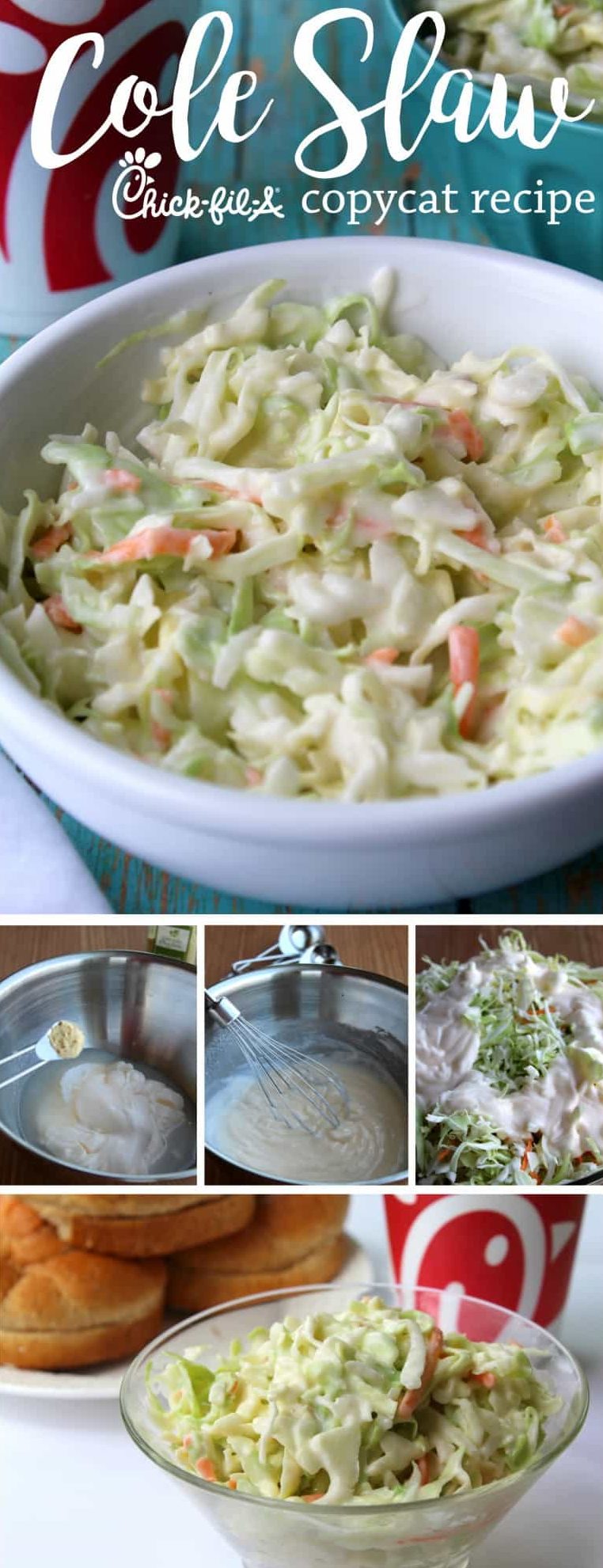 Easy Chick-fil-a Copycat Coleslaw Recipe