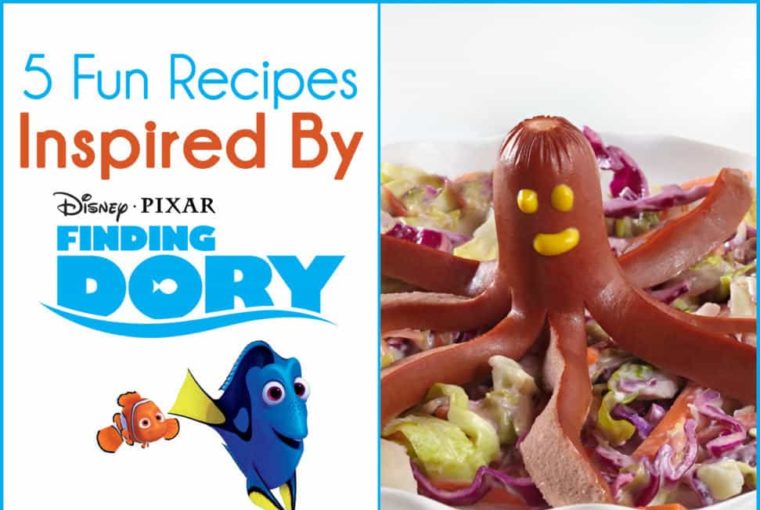 5 Recipes Kids Will Love Inspired By Disney’s Finding Dory