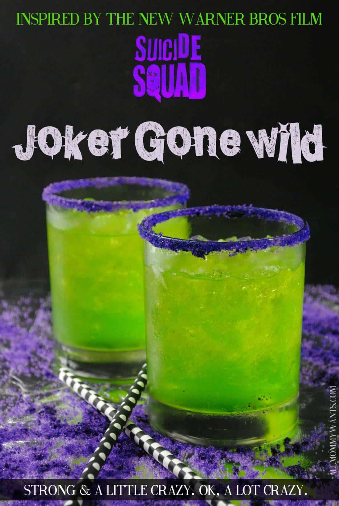 Suicide Squad Inspired Cocktail – The Joker Gone Wild