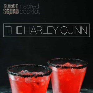 Suicide Squad Inspired Cocktail – The Harley Quinn