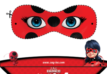 Printables: Miraculous Adventures Of Ladybug And Cat Noir Masks