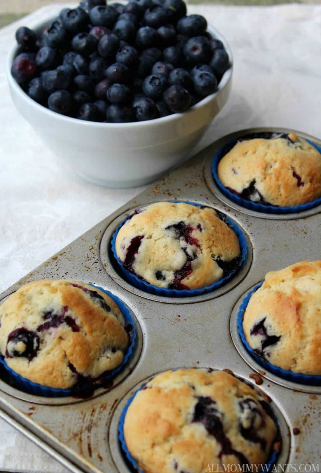 Recipe: Quick And Easy Blueberry Muffins