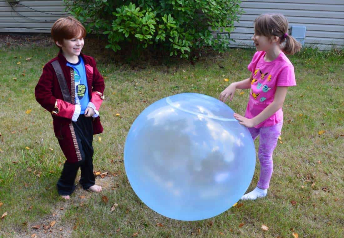 wubble bubble ball with helium