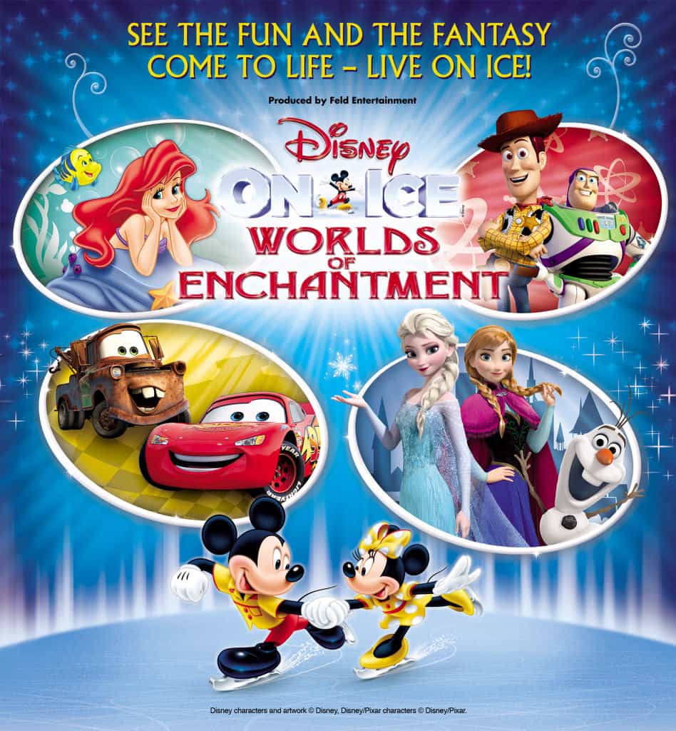Disney On Ice Presents Worlds Of Enchantment – Moda Center Pdx Oct 20-23