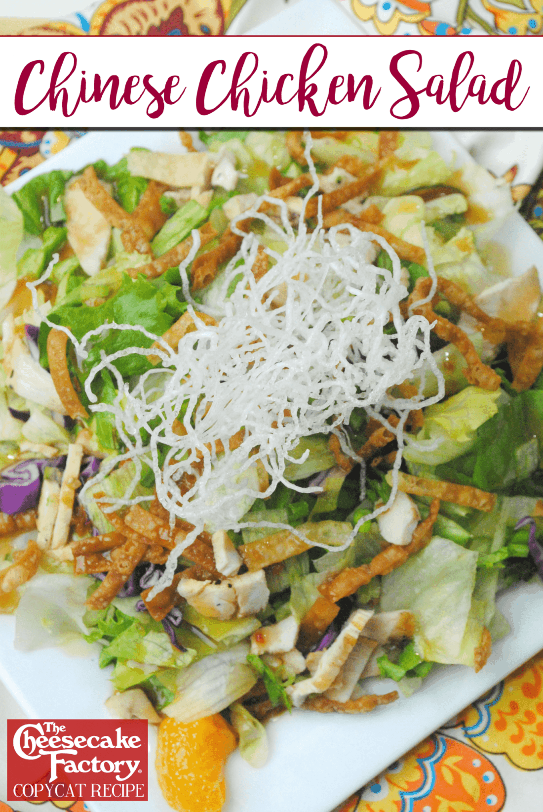 Coycat Recipe Chinese Chicken Salad From Cheesecake Factory Life She Has