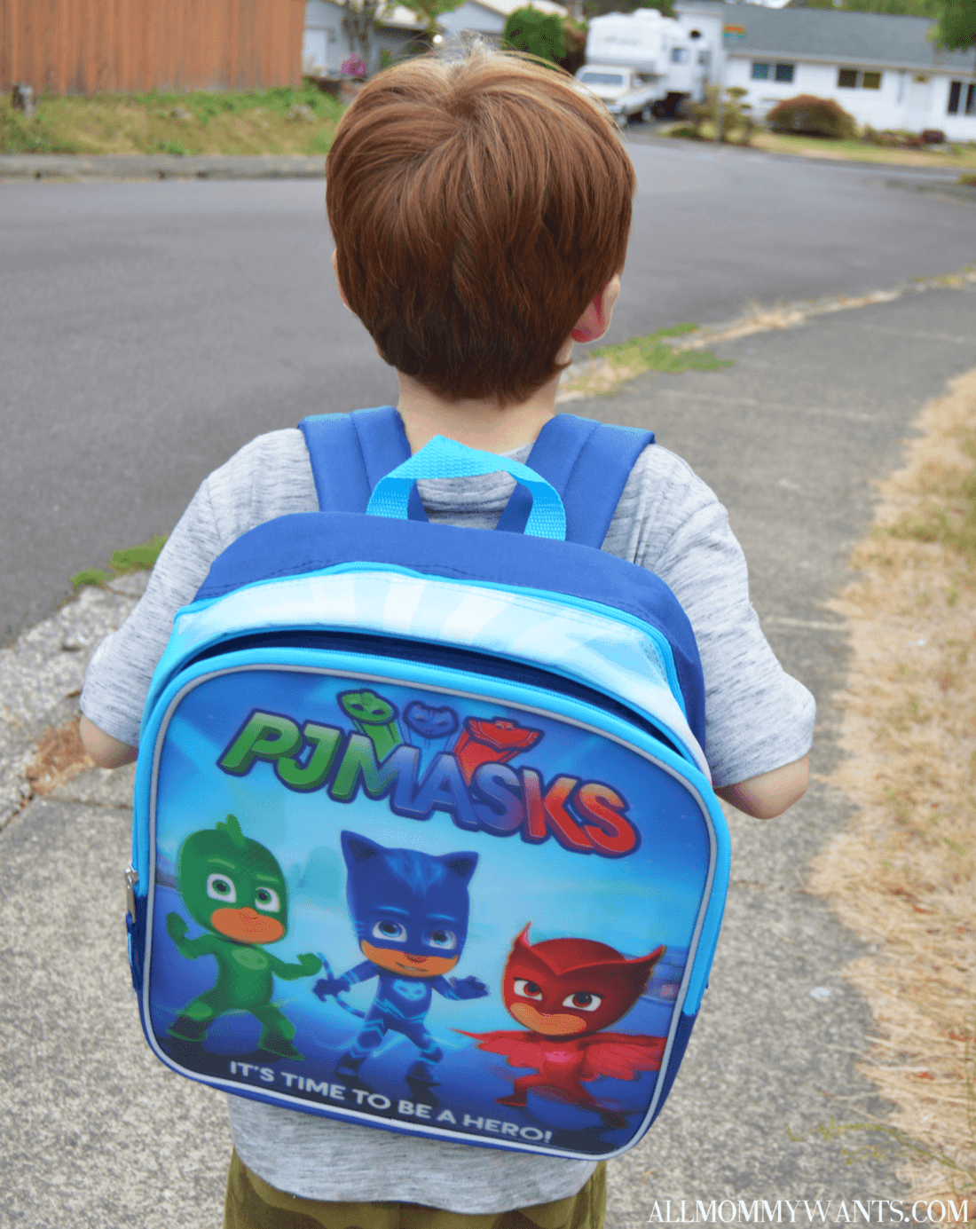 PJ Masks Its Time to Be A Hero Backpack with Lunchbox 