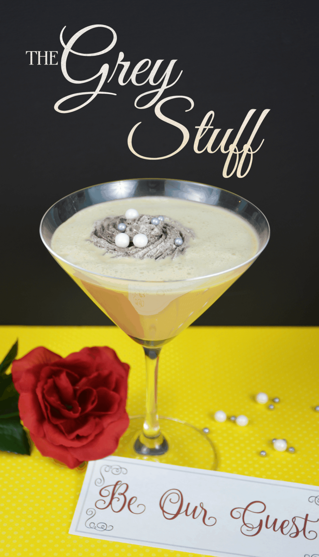 ‘the Grey Stuff’ Dessert Cocktail Inspired By Beauty And The Beast