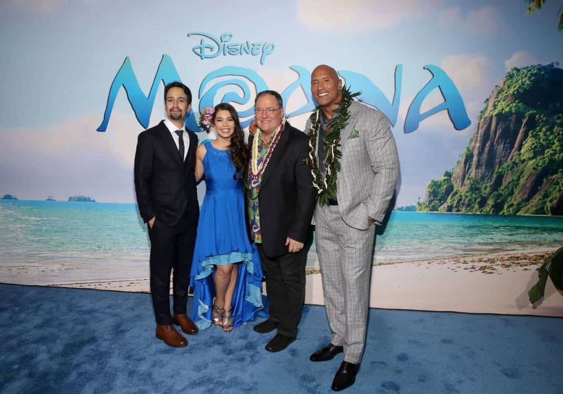 An Inside Look At The Red Carpet Premiere Of Moana!