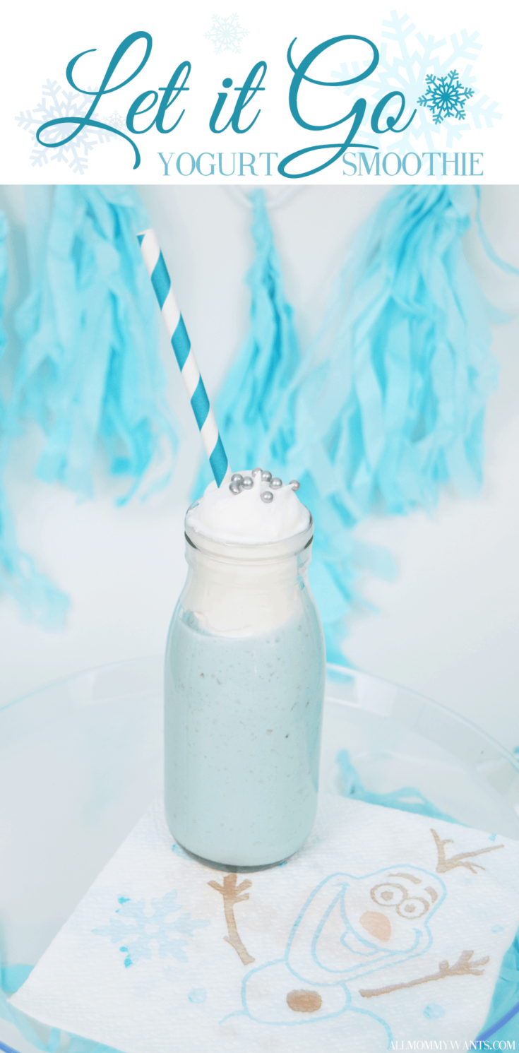 Recipe: Elsa’s Let It Go Breakfast Smoothie