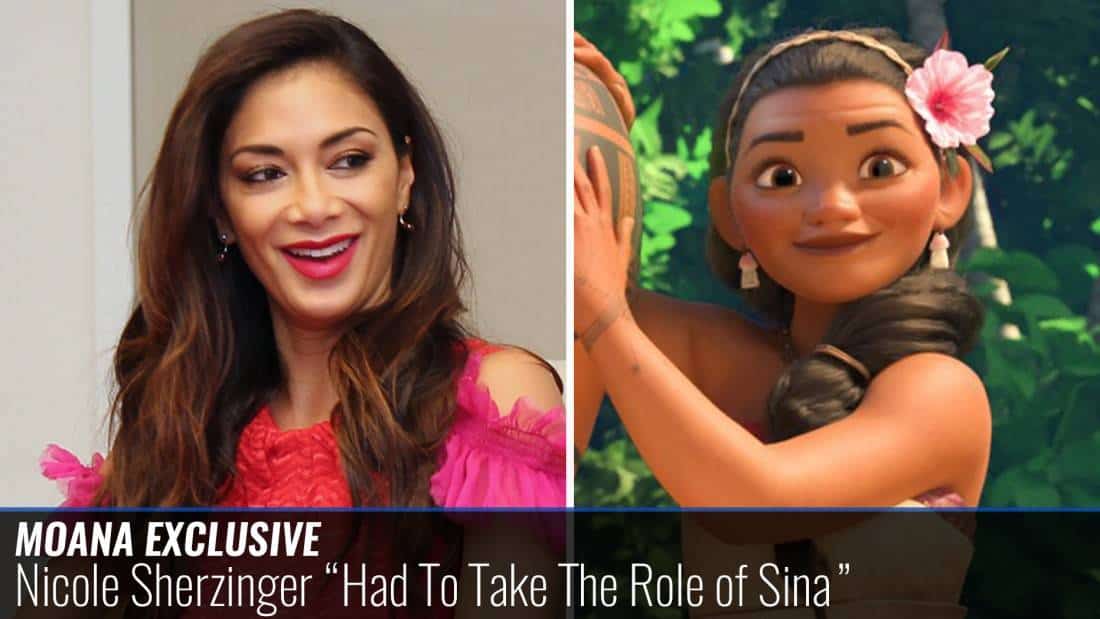 Exclusive Nicole Sherzinger Talks About Being Sina In Disney S Moana Moanaevent Life She Has