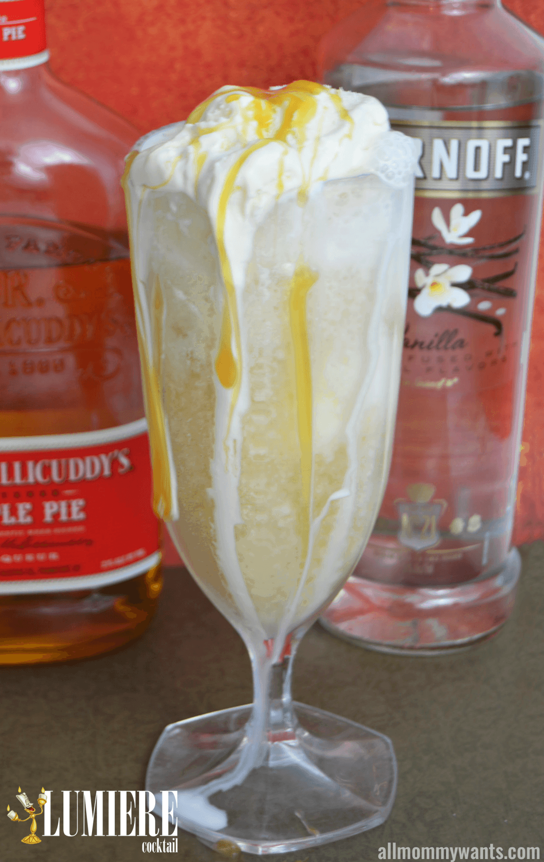 ‘the Lumiere’ Apple Vodka Float – A Dessert Cocktail