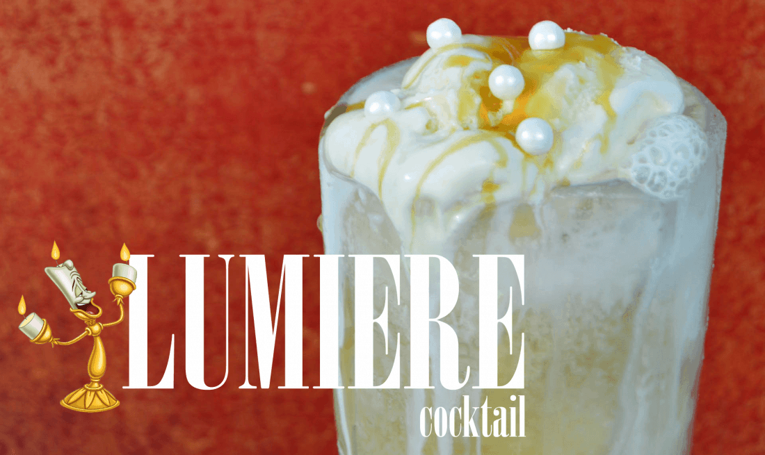 ‘the Lumiere’ Apple Vodka Float – A Dessert Cocktail