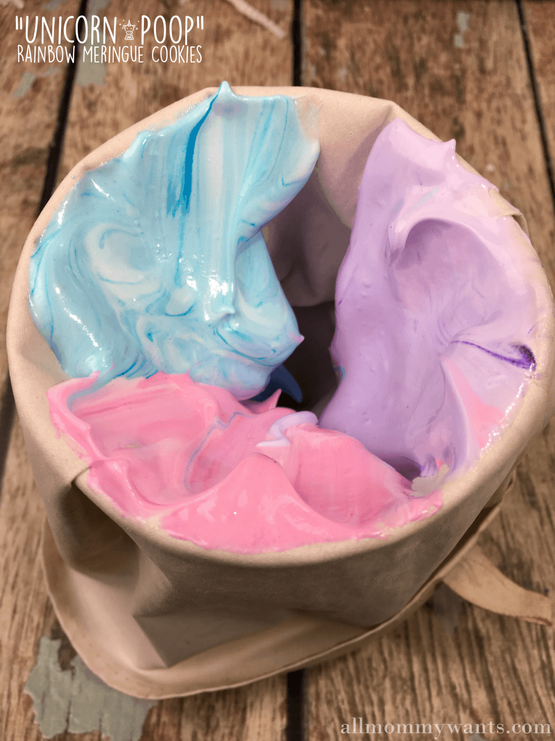 Recipe: Unicorn Poop Cookies (rainbow Meringue Cookies)