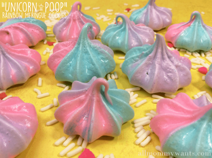 Recipe: Unicorn Poop Cookies (rainbow Meringue Cookies)